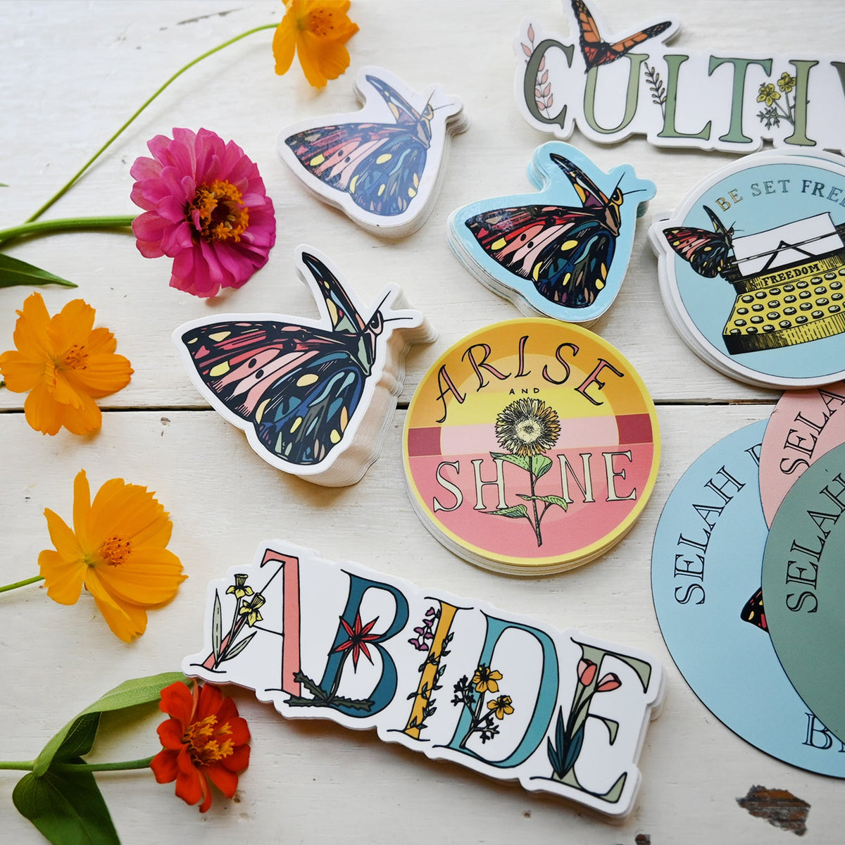 Stickers, Patches and Magnets