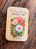 Lydia’s Bouquet Enamel Pin
