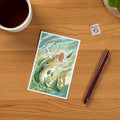 PREMIUM POSTCARDS Georgia, Fish All Day, Bass