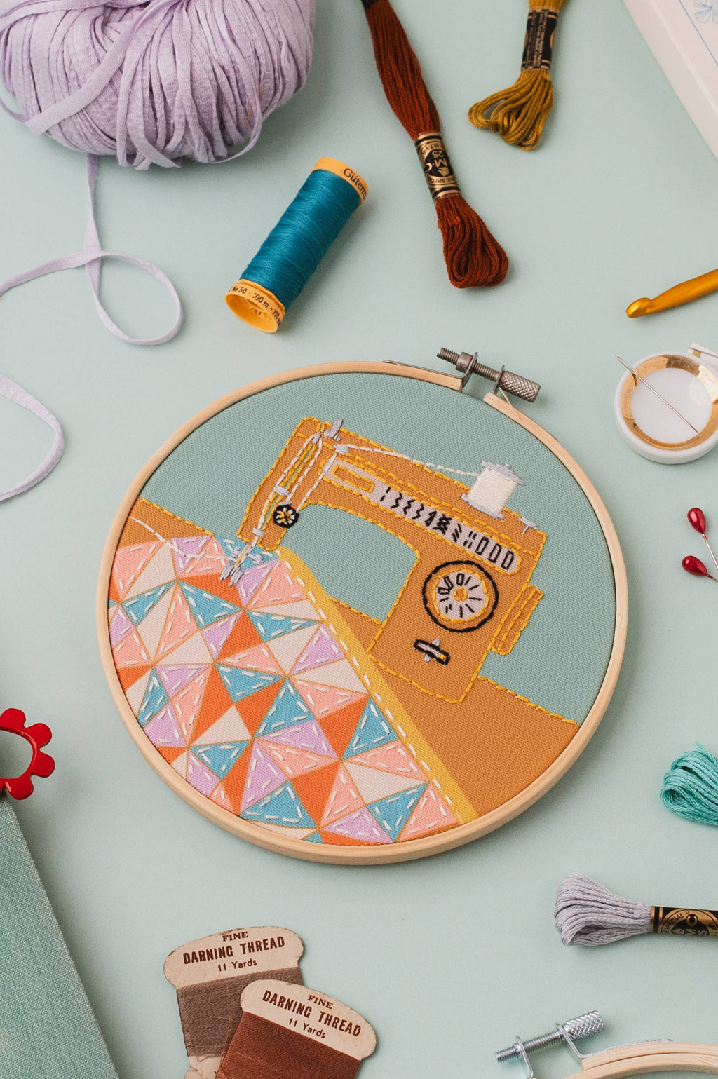 Quilt Embroidery Kit