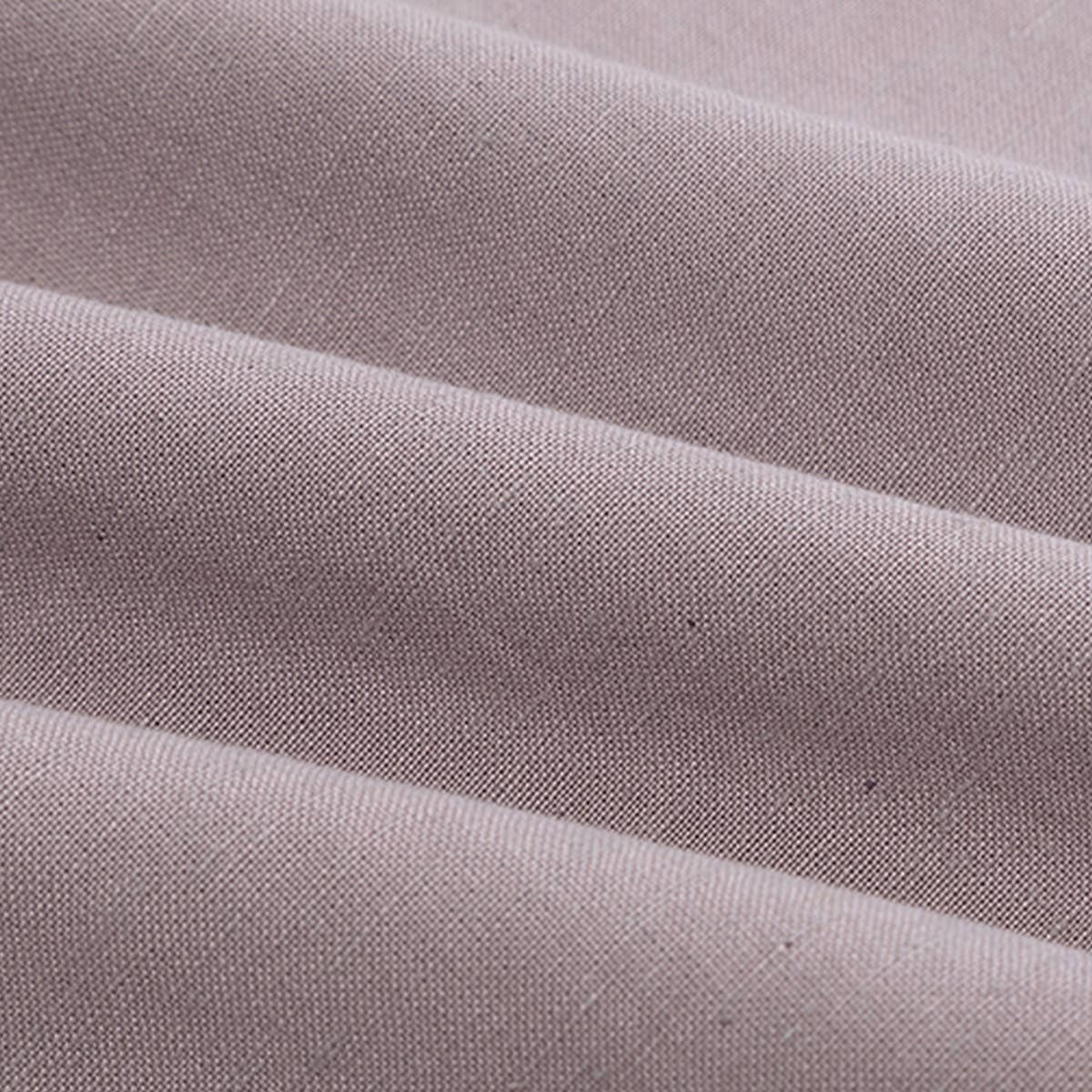 COTTON AND LINEN V-NECK
