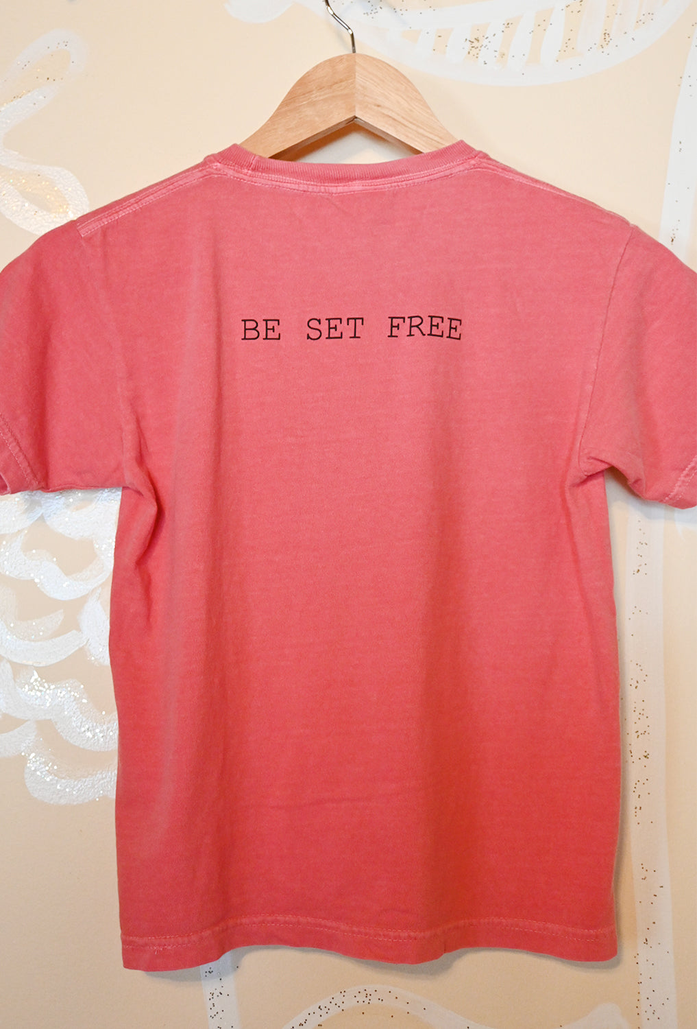 Comfort Colors YOUTH Be Set Free T-shirt.