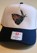 Embroidered Richardson Butterfly Hat