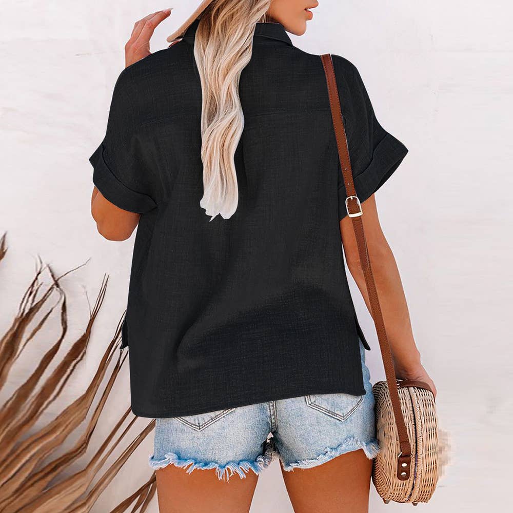Casual Cotton Linen Shirt
