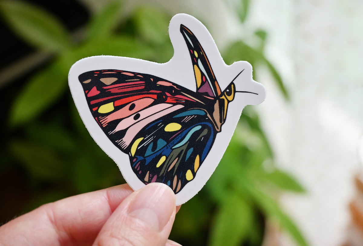 Small Be Set Free Butterfly Sticker
